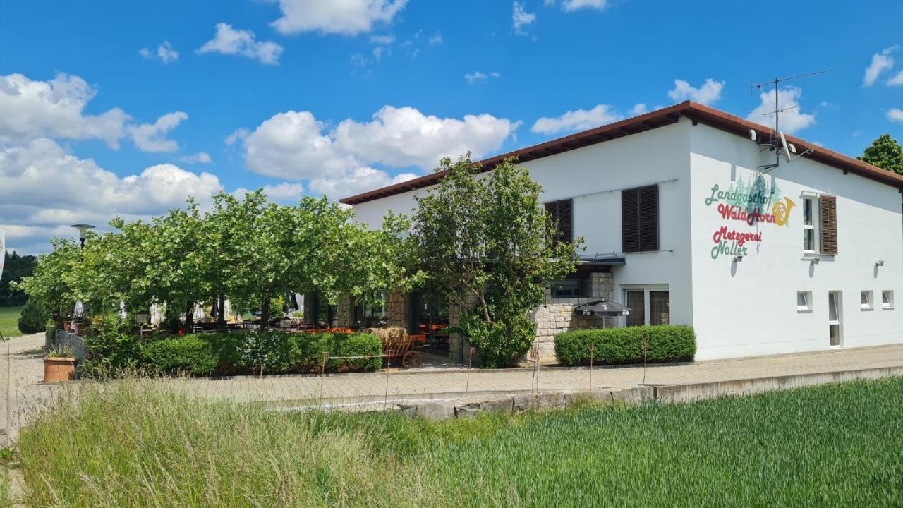 Landgasthof Waldhorn Bernstadt  Exterior foto
